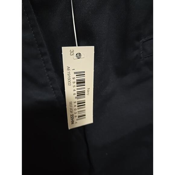 Shorts Men's Navy Blue Golf Shorts Size 33 Flat Slim Amazon Essentials - Picture 2 of 10